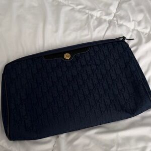 Dior Dark Blue Women's Laptop Bag